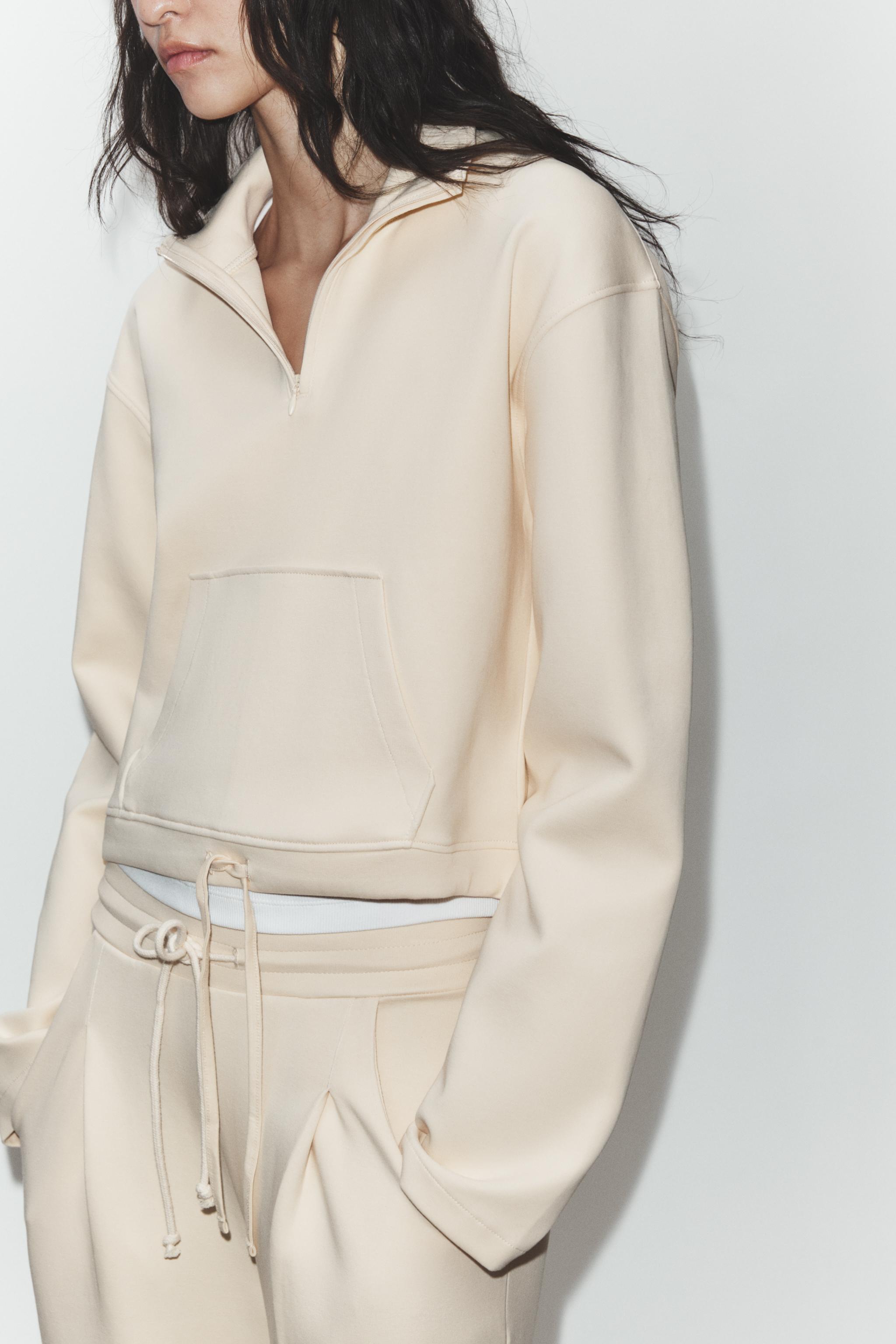 INTERLOCK POLO SWEATSHIRT